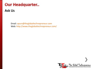 Ask Us


   Email: apurv@theglobaltechnopreneur.com
   Web: http://www.theglobaltechnopreneur.com/
 