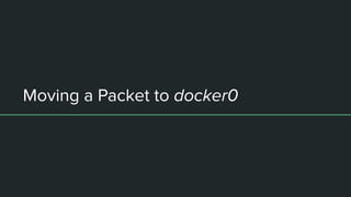 Moving a Packet to docker0
 