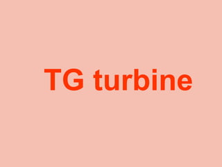 TG turbine
 