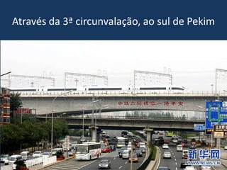 Através da 3ª circunvalação, ao sul de Pekim
 