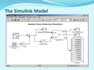 The Simulink Model
 