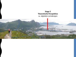 Stage 2
Theoretische Perspektive
zu digitalen Lerndesigns
 
