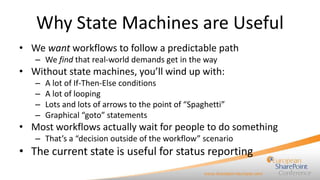State Machine Workflow: Esoteric Techniques & Patterns Everyone Should ...
