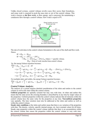 Thermodynamics note chapter:4 First law of Thermodynamics | PDF