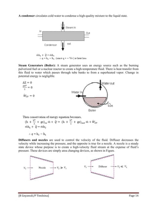Thermodynamics note chapter:4 First law of Thermodynamics | PDF