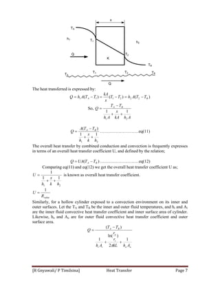 Thermodynamics chapter:8 Heat Transfer | PDF