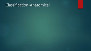 Classification-Anatomical
 