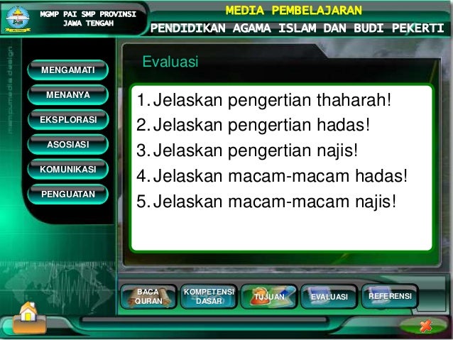 Thaharah, hadas, najis
