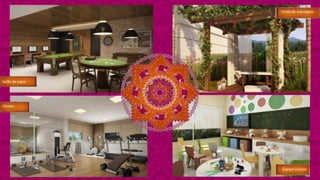 Salão de jogos
Fitness
Tenda de massagem
Espaço criança
 