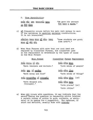 Learn Thai - FSI Basic Course (Part 2)