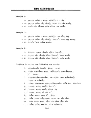 Learn Thai - FSI Basic Course (Part 2)