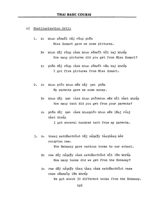 Learn Thai - FSI Basic Course (Part 2)