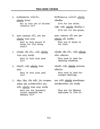 Learn Thai - FSI Basic Course (Part 2)