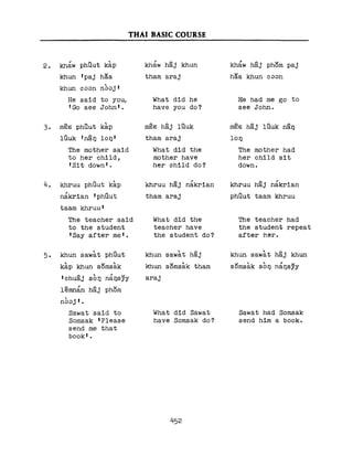 Learn Thai - FSI Basic Course (Part 2)