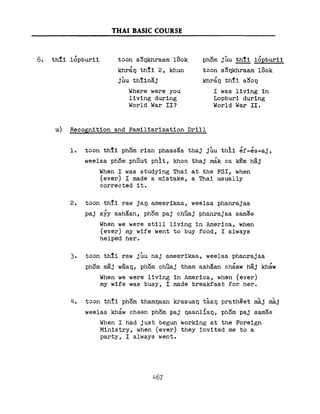 Learn Thai - FSI Basic Course (Part 2)