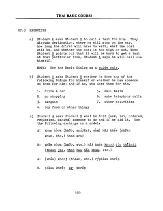 Learn Thai - FSI Basic Course (Part 2)