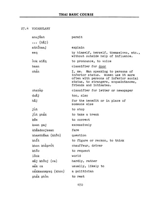 Learn Thai - FSI Basic Course (Part 2)