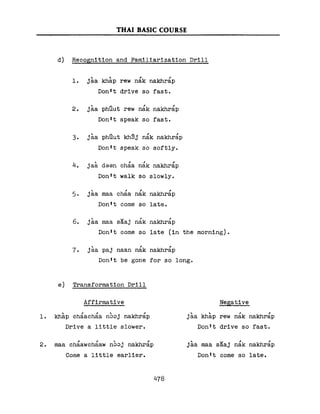 Learn Thai - FSI Basic Course (Part 2)