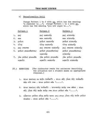 Learn Thai - FSI Basic Course (Part 2)