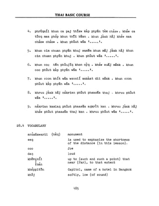 Learn Thai - FSI Basic Course (Part 2)