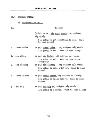 Learn Thai - FSI Basic Course (Part 2)