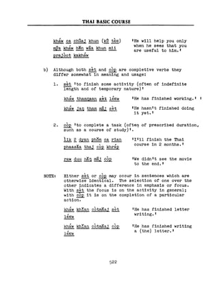 Learn Thai - FSI Basic Course (Part 2)