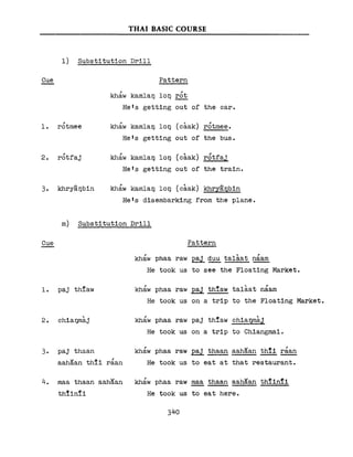 Learn Thai - FSI Basic Course (Part 2)