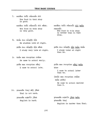 Learn Thai - FSI Basic Course (Part 2)