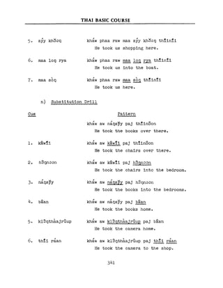 Learn Thai - FSI Basic Course (Part 2)