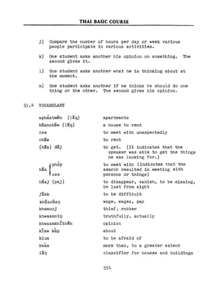 Learn Thai - FSI Basic Course (Part 2)