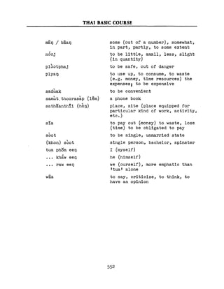 Learn Thai - FSI Basic Course (Part 2)