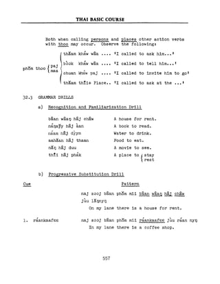 Learn Thai - FSI Basic Course (Part 2)