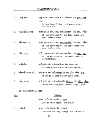 Learn Thai - FSI Basic Course (Part 2)