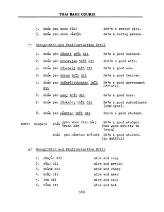 Learn Thai - FSI Basic Course (Part 2)