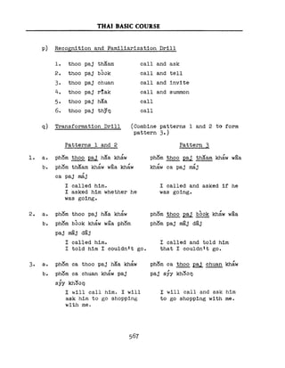 Learn Thai - FSI Basic Course (Part 2)