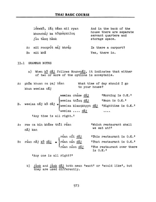 Learn Thai - FSI Basic Course (Part 2)