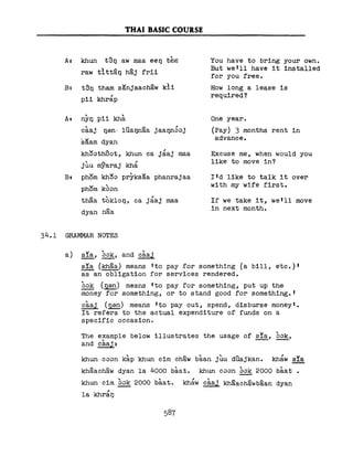 Learn Thai - FSI Basic Course (Part 2)