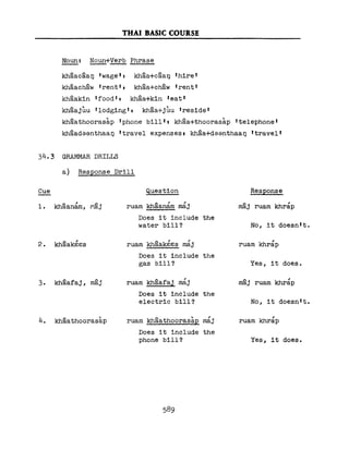 Learn Thai - FSI Basic Course (Part 2)