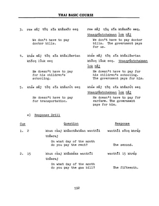 Learn Thai - FSI Basic Course (Part 2)