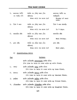 Learn Thai - FSI Basic Course (Part 2)