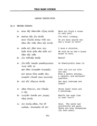 Learn Thai - FSI Basic Course (Part 2)