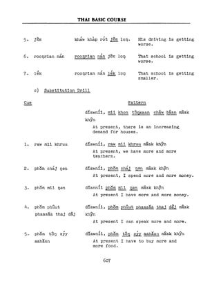 Learn Thai - FSI Basic Course (Part 2)