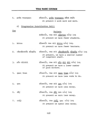 Learn Thai - FSI Basic Course (Part 2)