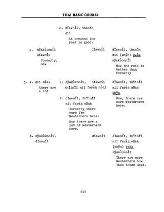 Learn Thai - FSI Basic Course (Part 2)