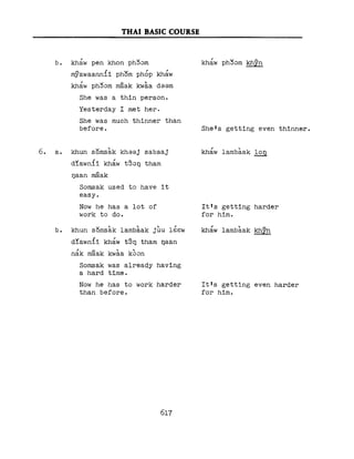 Learn Thai - FSI Basic Course (Part 2)