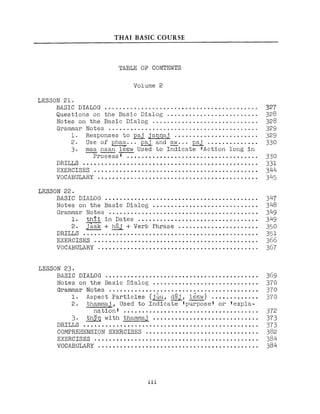 Learn Thai - FSI Basic Course (Part 2)