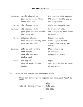 Learn Thai - FSI Basic Course (Part 2)