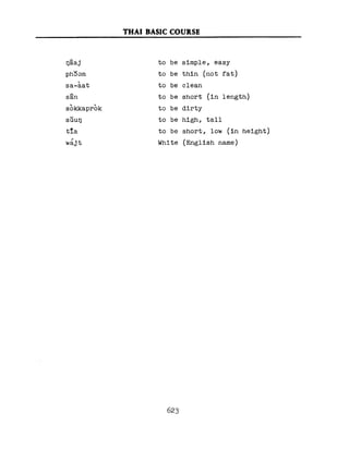 Learn Thai - FSI Basic Course (Part 2)