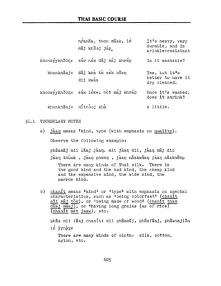 Learn Thai - FSI Basic Course (Part 2)