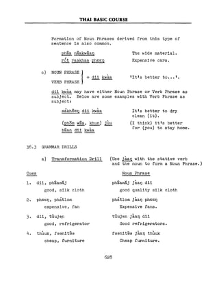 Learn Thai - FSI Basic Course (Part 2)